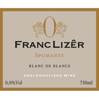 Franc Lizêr Blanc de Blancs Spumante Dealcoholized Wine